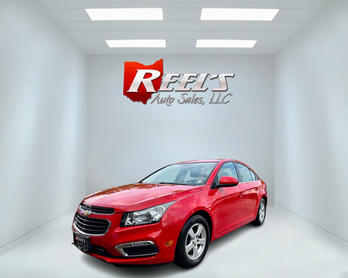 2016 Red /Black Chevrolet Cruze LT (1G1PE5SB9G7) with an 1.4L I4 DOHC 16V TURBO engine, 6-Speed Automatic transmission, located at 547 E. Main St., Orwell, OH, 44076, (440) 437-5893, 41.535435, -80.847855 - Photo#0